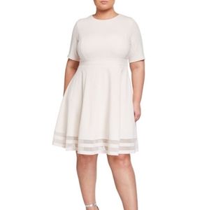CALVIN KLEIN Plus Short Sleeve Dress